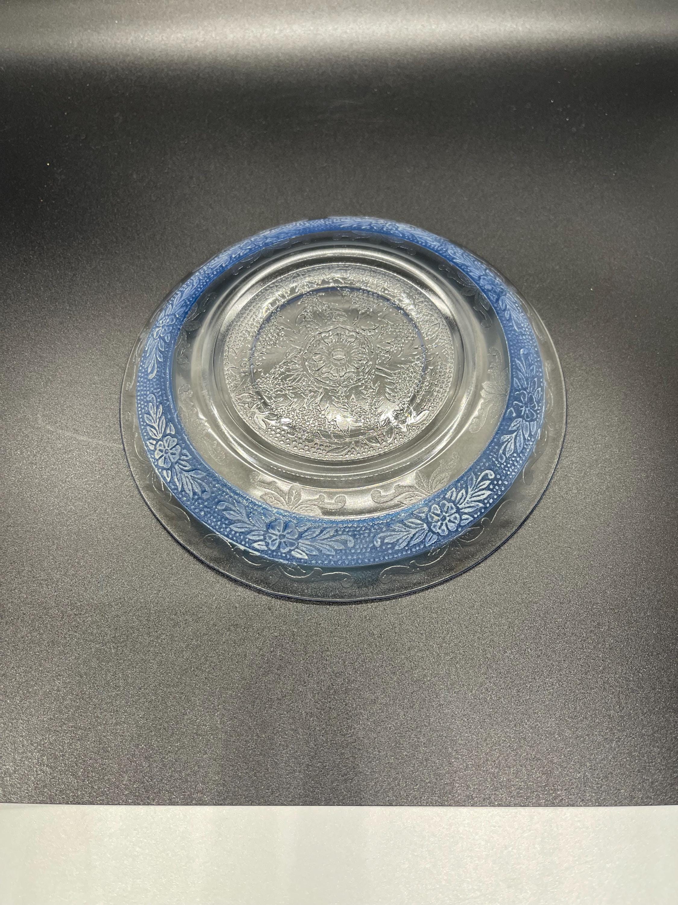 マクベス・エヴァンス「S」パターンの点描ローズとブルーバンドの