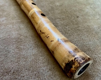 1.8 Jinashi Shakuhachi (35-letni japoński madake) Instrument dęty typu flet bambusowy