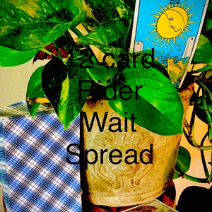 12 tarjetas extendidas Rider Waite lectura