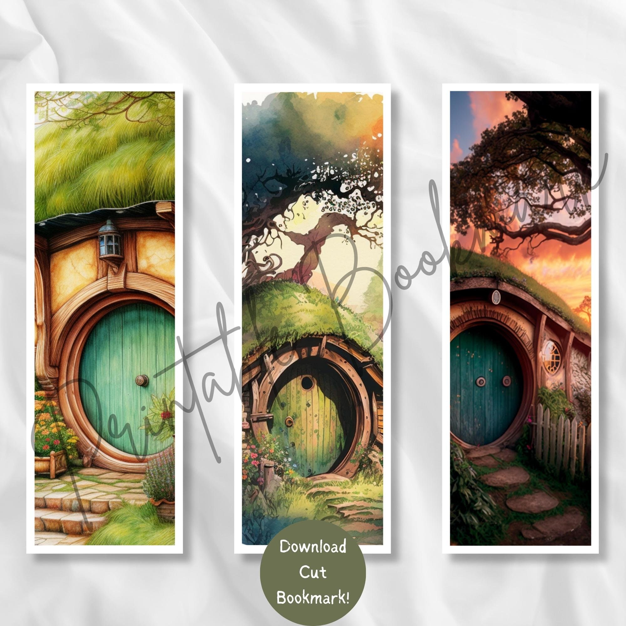 Rustic Hobbit Hole of the Shire Map Hobbiton Art Decor, Lord of the Ring  Hobbit Hole Art Poster, Decor, Wall Art, Gift, Instant Download 