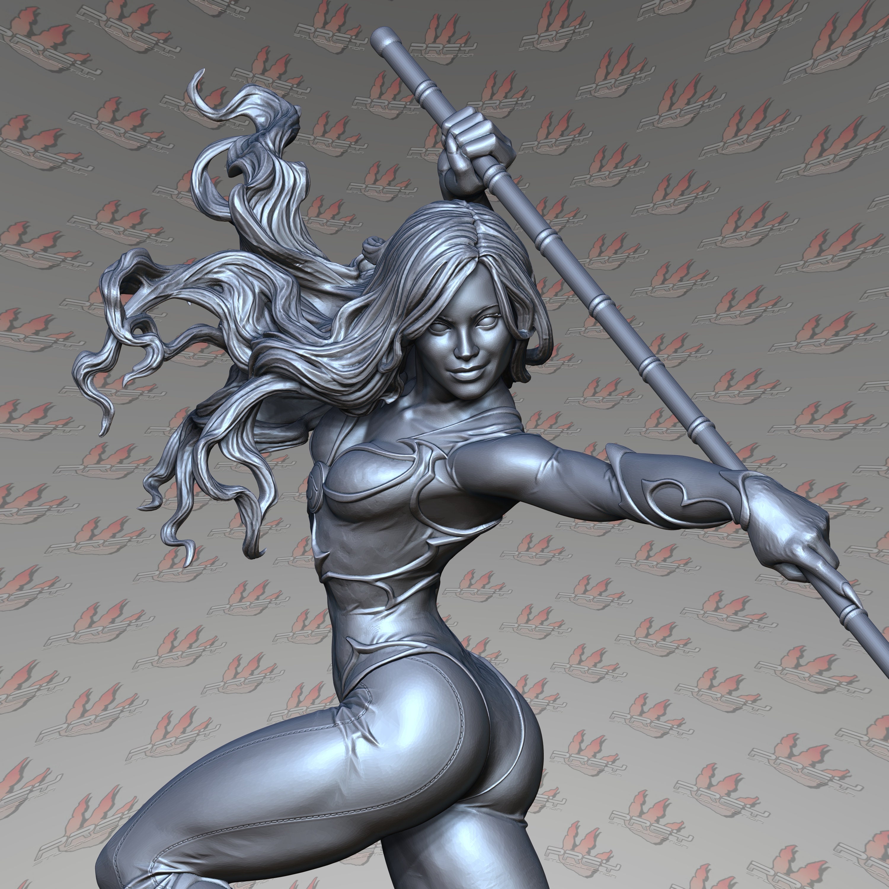 Cheetara STL files Standing from Thundercats