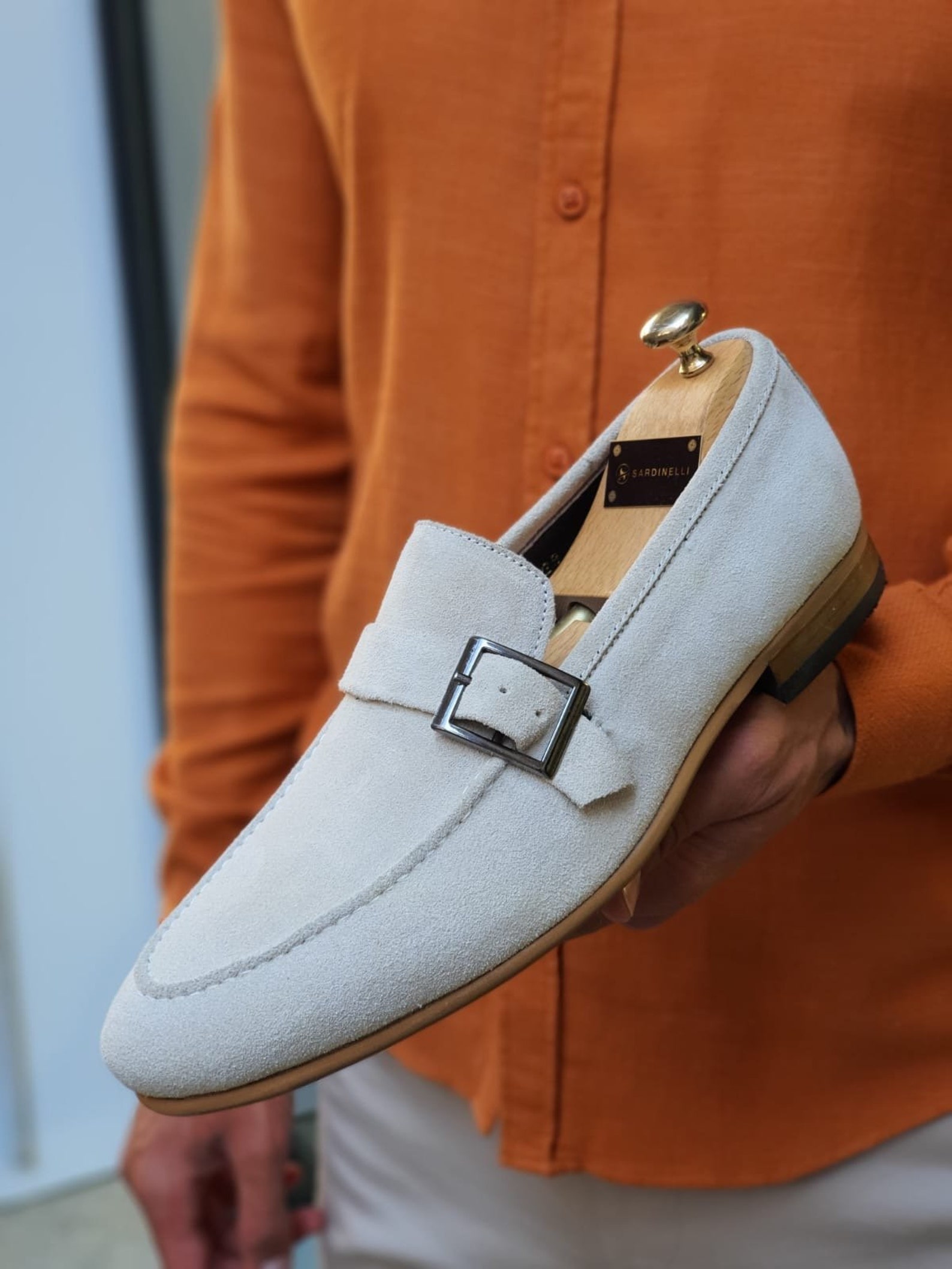 mens grey suede shoes