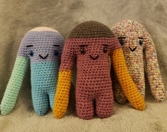 Cumby Monster Plush Toy, Handmade Stuffed Animal