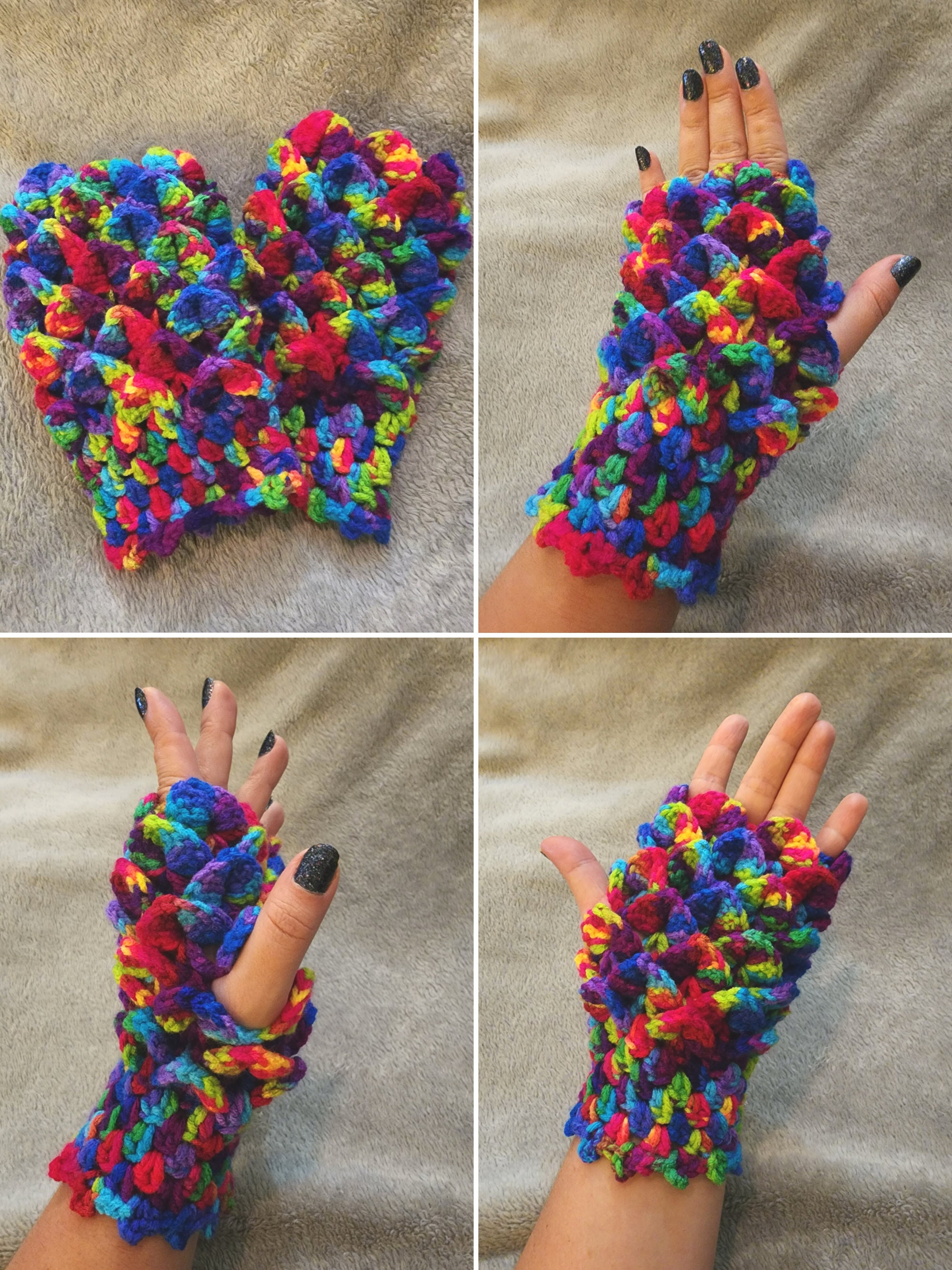Dragon Scale Gloves - Etsy