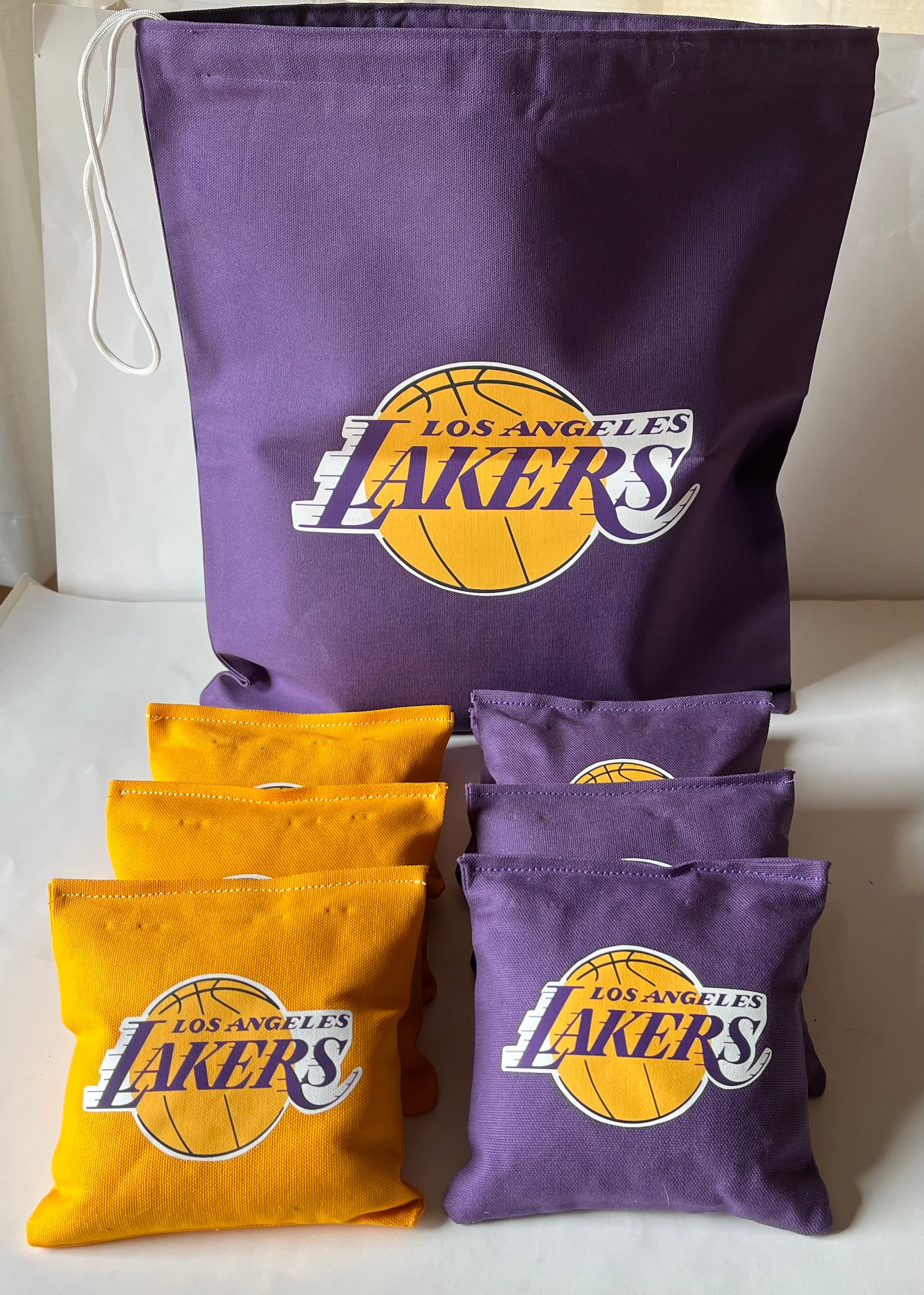 Lakers Bean Bag Etsy
