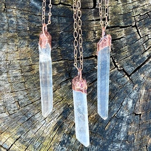 Electroformed Crystal Necklace