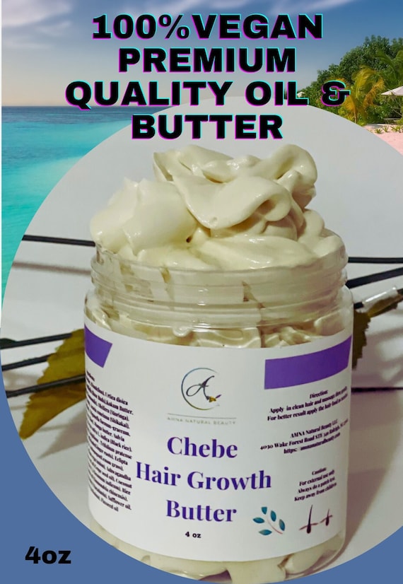 Chebe hair Growth butter for Extreme Hair Growth, full long hair in no time, 100% vegan  premium quality oil and butter