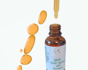 Anti Aging oil serum with vitamin A,C,E and Q10