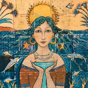Mistress of the Seas Grußkarte von Wendy Andrew