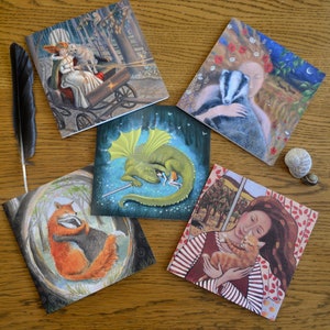 Shared Comfort 5 greetings card pack by Wendy Andrew