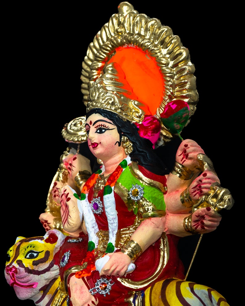 Fertility Goddess Statue of Hindu Deity Parvati in the Form of Mata