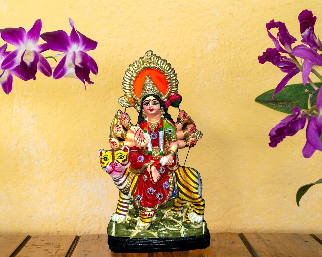 Fertility Goddess Statue of Hindu Deity Parvati in the Form of Mata