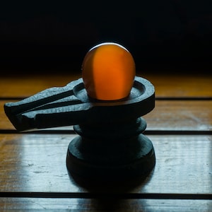 Ardhanarishvara Shivling - Banalingam - piedra natural shiva lingam - Presentado por Mollisarts
