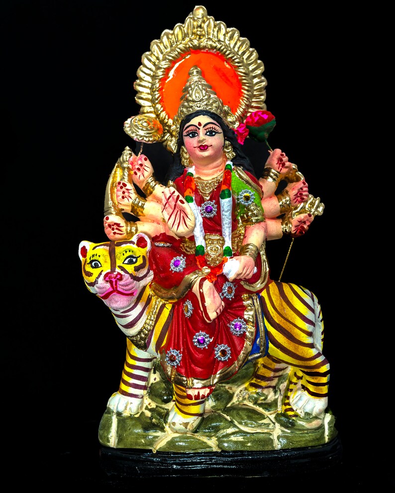 Fertility Goddess Statue of Hindu Deity Parvati in the Form of Mata
