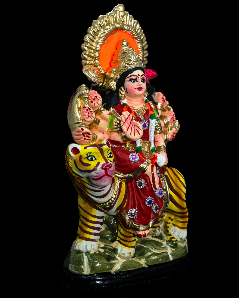 Fertility Goddess Statue of Hindu Deity Parvati in the Form of Mata
