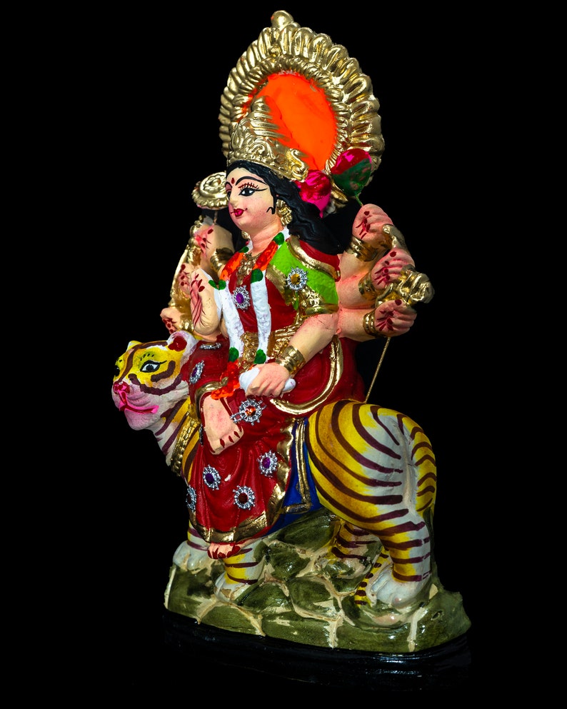 Fertility Goddess Statue of Hindu Deity Parvati in the Form of Mata
