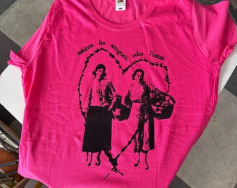 AMIGUES PREORDER diy screen printed t shirt