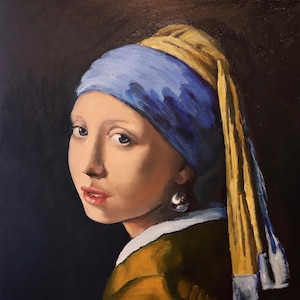 Girl with a pearl earring price shop