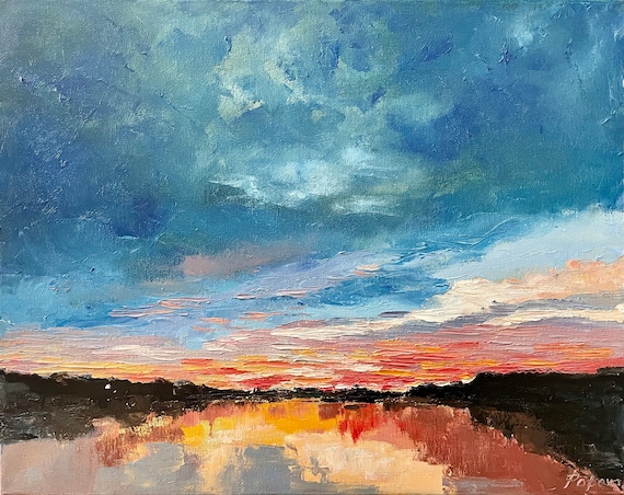 S12号】good blue(portrait_s) oil painting S12号】good blue