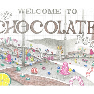 The Chocolate Room - Fine Art Print