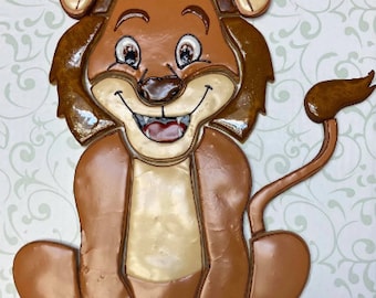 Juego de cortadores de galletas con forma de plato de león