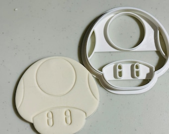 Toad cookie cutter