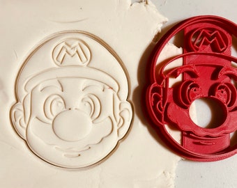 Mario cookie cutter