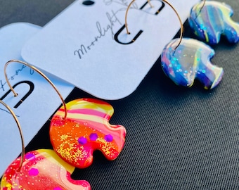 Psychedelic Mushroom Hoops