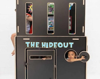 PLAYHOUSE - Black Hideout with Loft