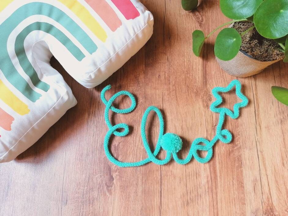 Prénom en Tricotin + Forme