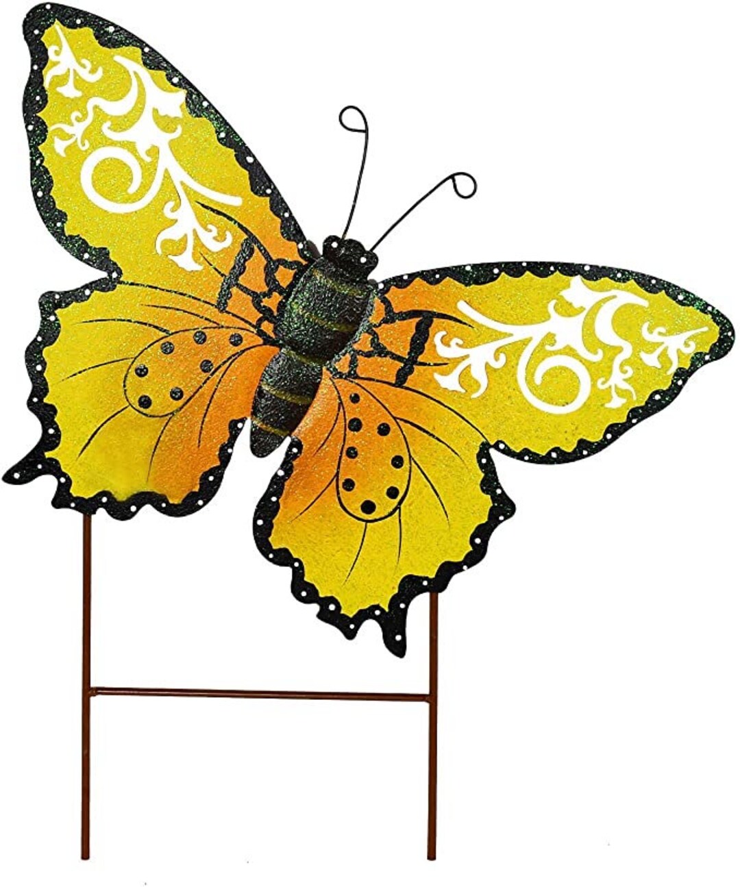 Butterfly Garden Stake Decorative Butterfly Yard Stake Metal Cute