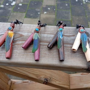 Beautiful Kuripe Pipe  | Handmade Kuripe Pipe | Hape powder snuff applicator