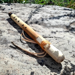 Pentatonic Bamboo Flute / Native American Flute / Shamanic Flute / Ceremonial Flute /Meditation Flute / Handmade Flute / 432hz Flute