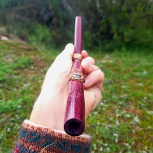 Rosewood Tepi Applicator - Hape Applicator - Shamanic Tool for Hape/Rapeh