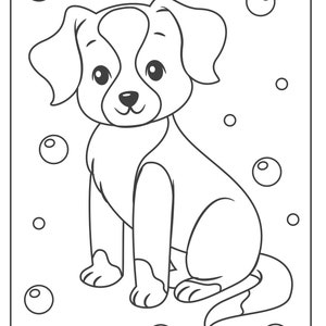21 Printable Dog Coloring Pages