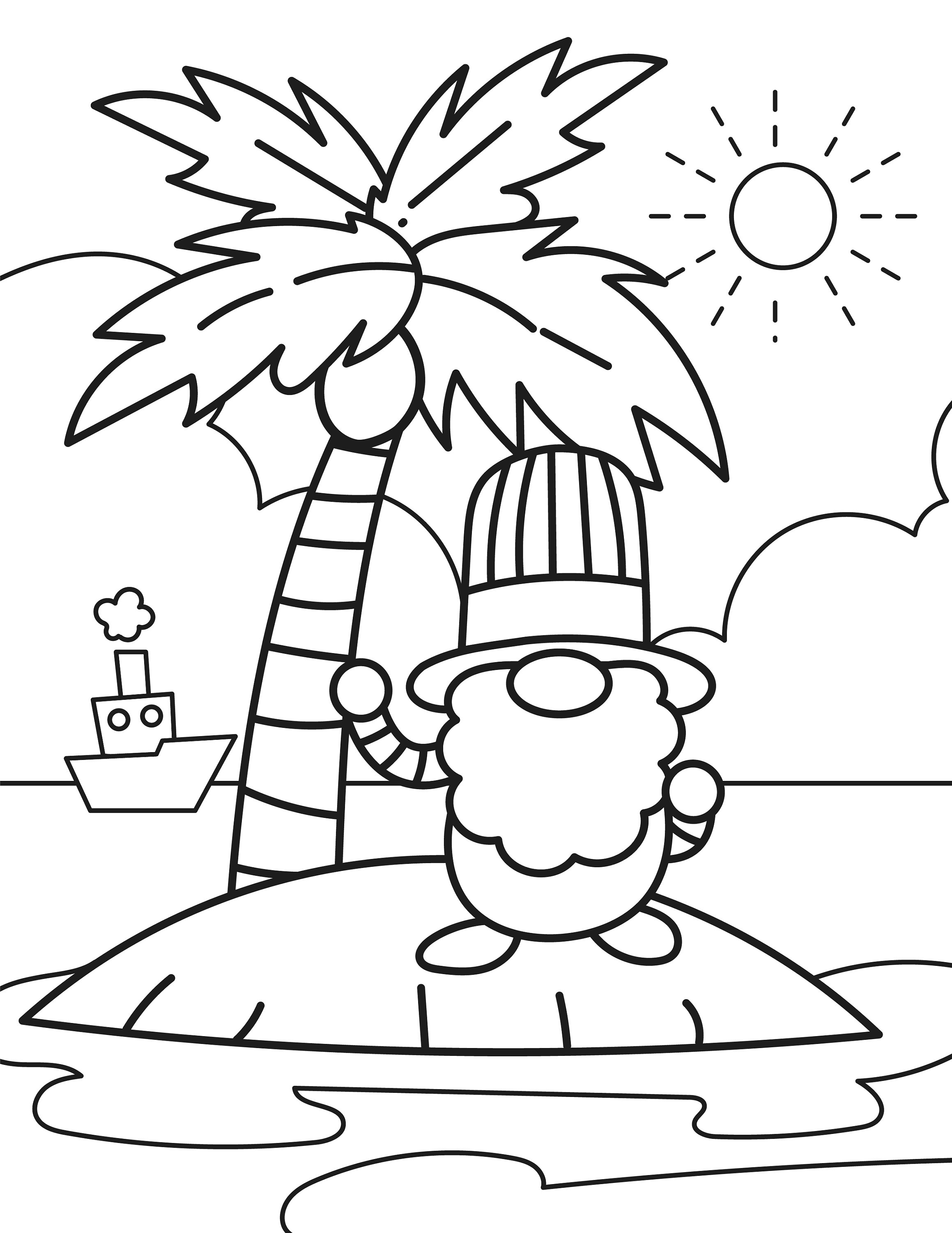 10-printable-gnome-coloring-pages-etsy-uk