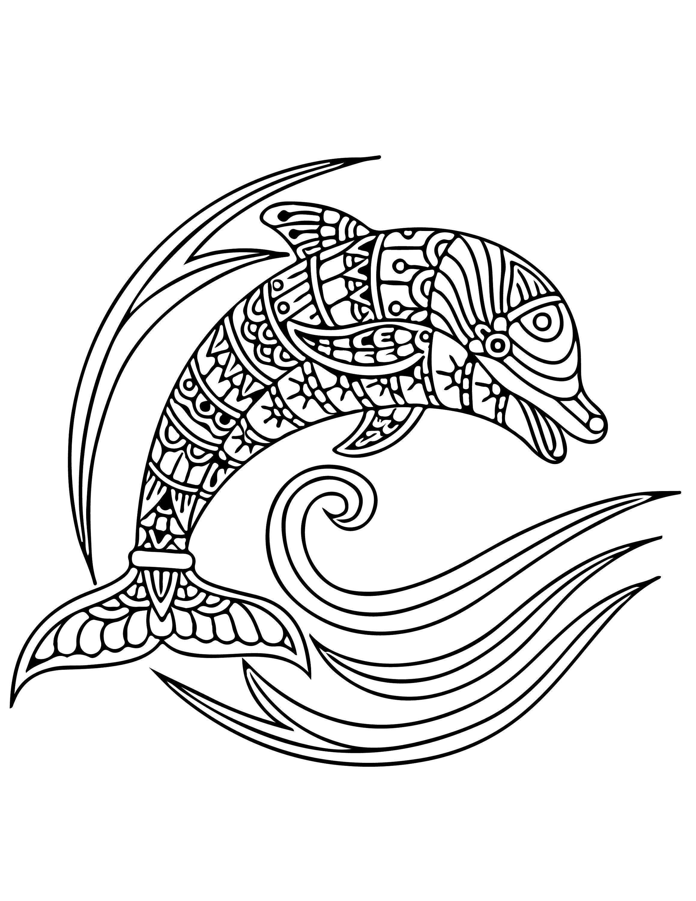 12 Printable Fish Coloring Pages - Etsy
