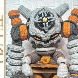 Ruin Guard Amigurumi Pattern (PDF FILE ONLY)