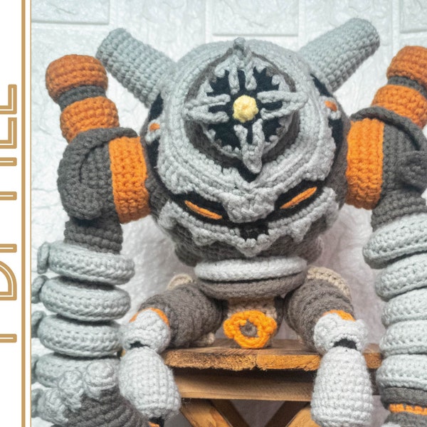 Patrón Amigurumi Guardia de las Ruinas (SÓLO ARCHIVO PDF)