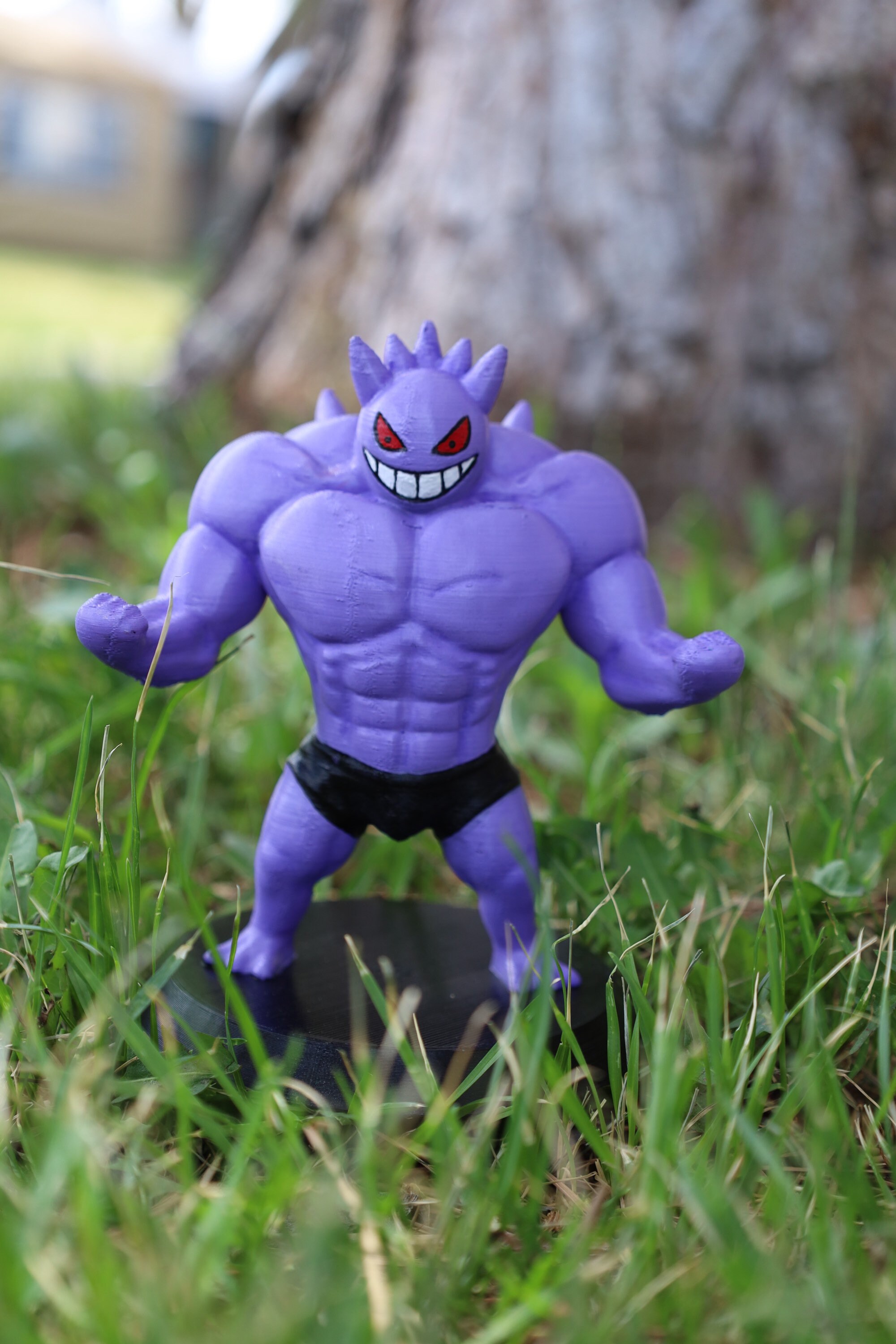Mini Figura Colecionável – Pokémon – Gengar – Roxo – Sunny