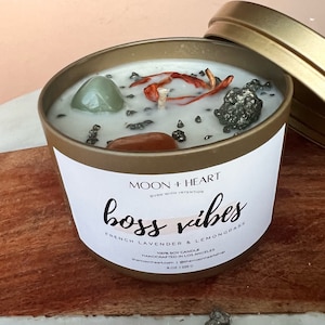 BOSS Vibes 7 Figure Business Manifestation Candle - Ritual Candle, Spell Candle, Altar Candle, Business Spell, Clients Spell, Prosperity