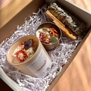 Candle Gift Box | Manifestation Kit | Intention candle | Candle Gift Box | Manifestation candle