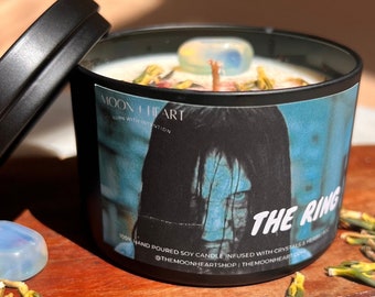The Ring Movie Candle: Halloween Horror, Apple Strudel Scent