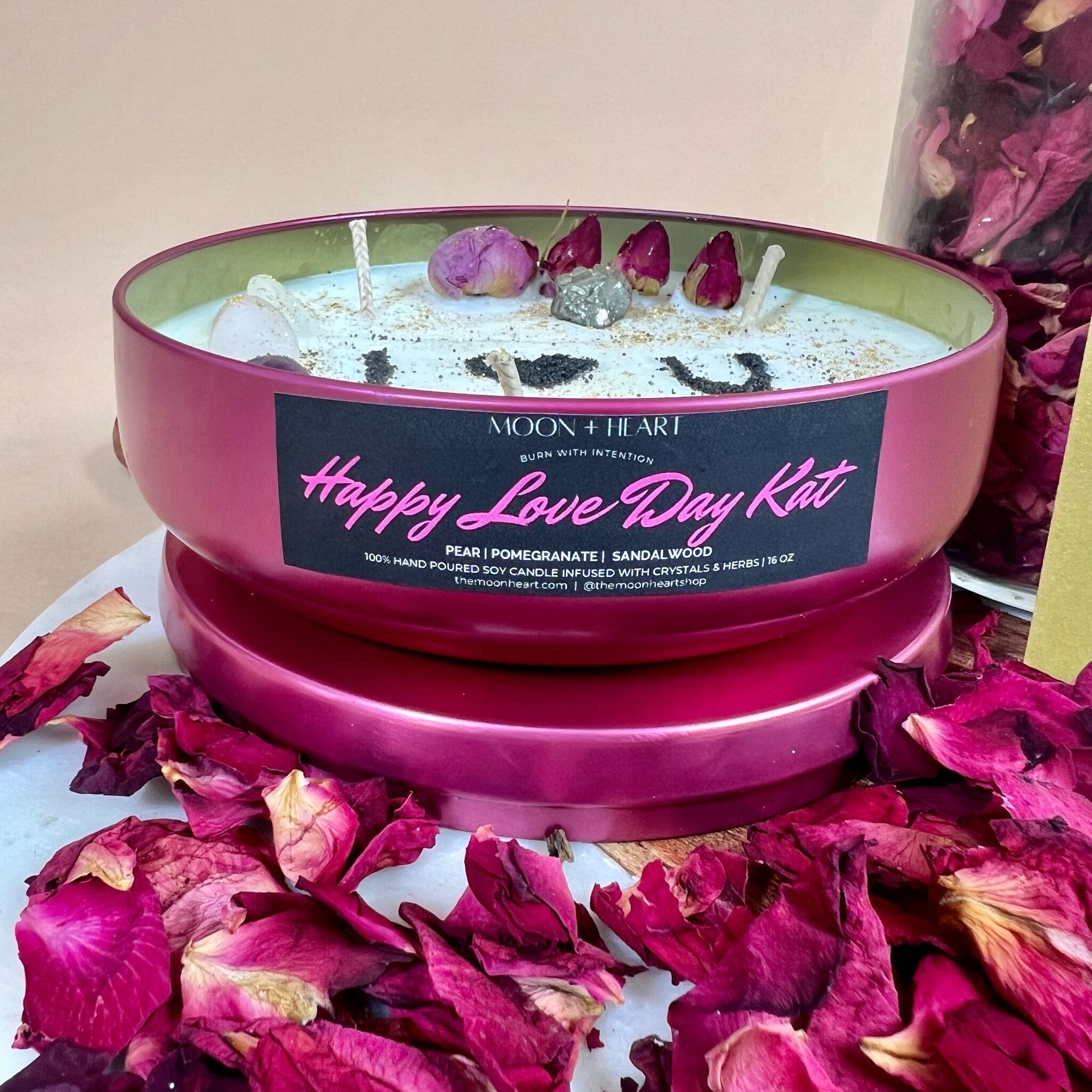 Valentine's Day Custom Candles – Enchanting Aromas