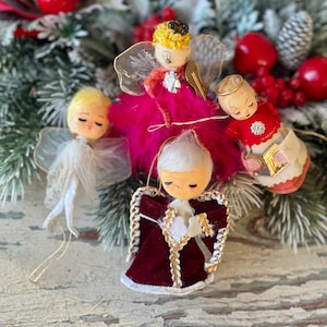 Japan Vintage Christmas Angels - Etsy