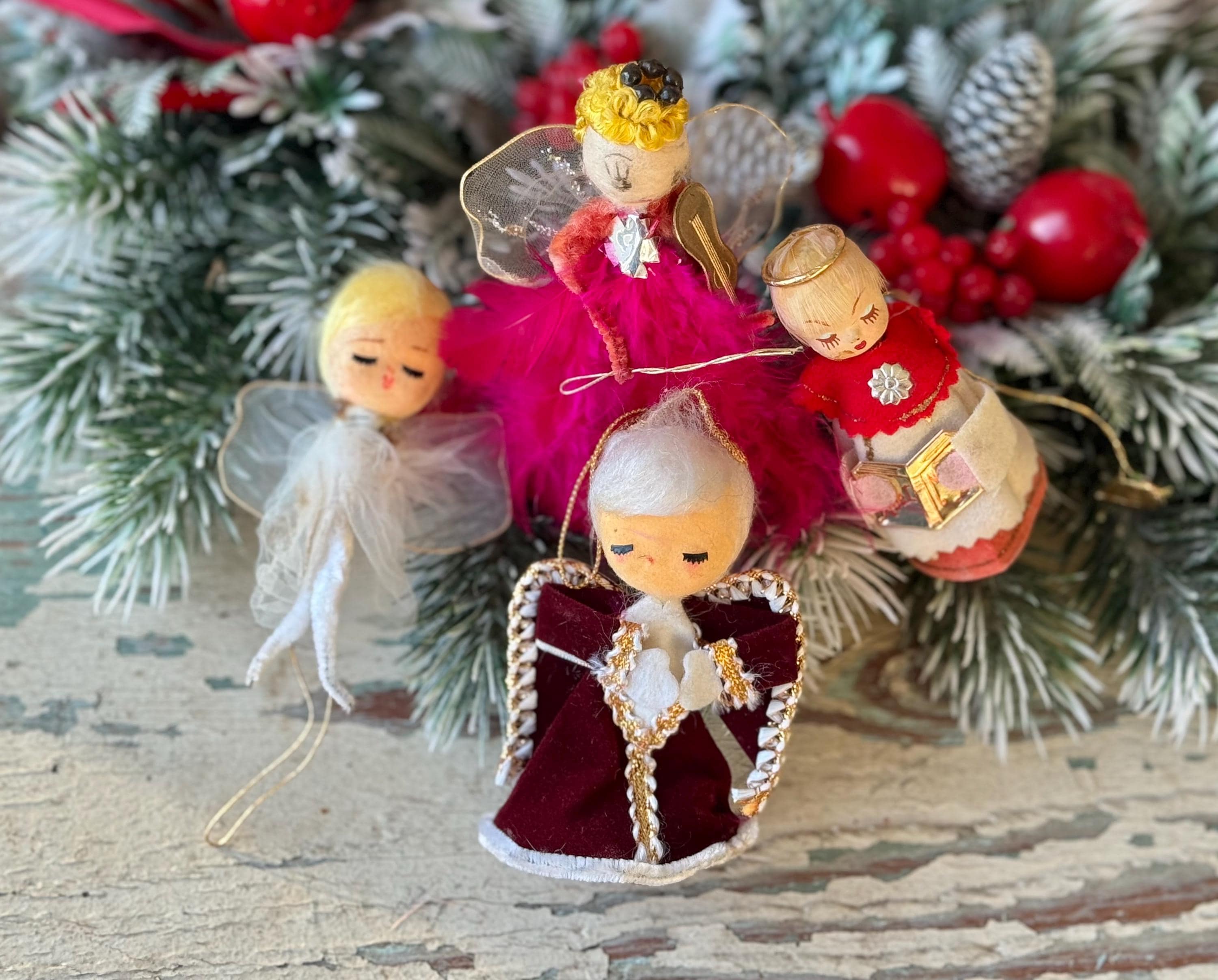 Japan Vintage Christmas Angels - Etsy