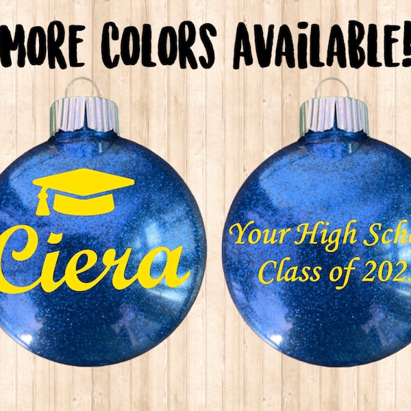 Class of 2024 Ornament Etsy