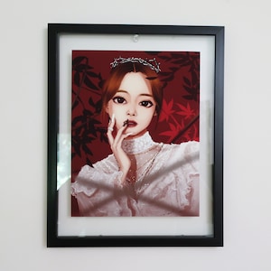 Elegante retrato real (dos veces tzuyu) giclee art PRINT (+ regalo gratis!)