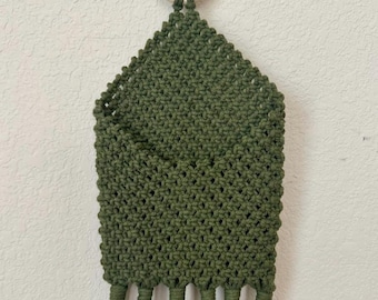Macrame Hanging Pocket