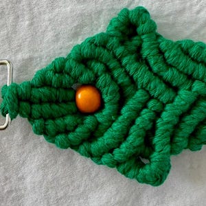 Macrame Fish Keychain